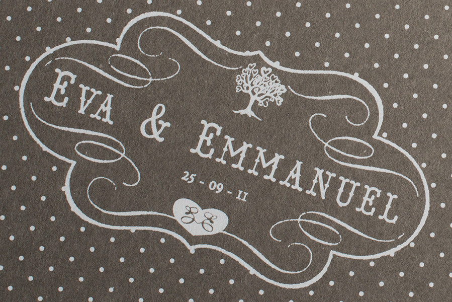 Sérigraphie à l'encre blanche