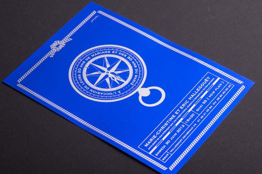 Bleu metallique